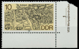 DDR 1988 Nr 3162 Postfrisch ECKE-URE X0DDD4E - Nuovi