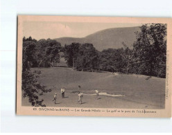 DIVONNE LES BAINS : Le Golf Et Le Parc De L'établissement - Très Bon état - Divonne Les Bains