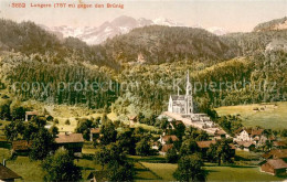 13755669 Lungern OW Panorama Mit Kirche Und Bruenig  - Sonstige & Ohne Zuordnung