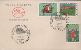 ITALIA - ITALIE - ITALY - 1975 - 17ª Giornata Del Francobollo - FDC Cavallino - Philatelic Exhibitions