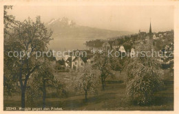 13755667 Weggis Vierwaldstaettersee Panorama Mit Pilatus Weggis Vierwaldstaetter - Other & Unclassified