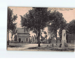 LE VILHAIN : Place De L'Eglise, Monument Et Bureau De Poste - Très Bon état - Andere & Zonder Classificatie