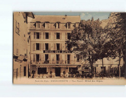 BARCELONNETTE : Place Manuel, Hôtel Des Alpes - Très Bon état - Barcelonnette