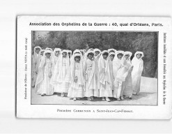 Association Des Orphelins De La Guerre, Première Communion à SAINT JEAN CAP FERRAT - état - Saint-Jean-Cap-Ferrat