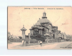 CABOURG : Villa Gentiale Et Avenue Du Carrefour - état - Cabourg