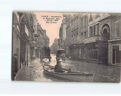 CAEN : Inondations De Décembre 1925 - Janvier 26, Rue Saint-Jean - Très Bon état - Caen