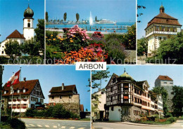 13755327 Arbon  TG Kirche Bodensee Teilansichten  - Autres & Non Classés