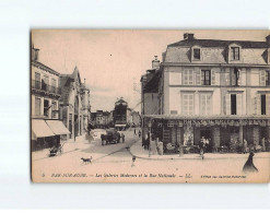 BAR SUR AUBE : Les Galeries Modernes Et La Rue Nationale - état - Bar-sur-Aube