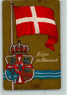 13055109 - Fahne Wappen Krone - Denmark