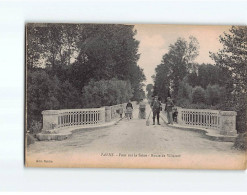 PAYNS : Pont Sur La Seine, Route De Villacerf - état - Andere & Zonder Classificatie