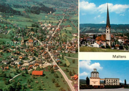 13754797 Malters Fliegeraufnahme Kirche Muehle Malters - Sonstige & Ohne Zuordnung