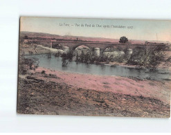 La Fare, Vue Du Pont De L'Arc Après L'inondation 1907 - état - Altri & Non Classificati