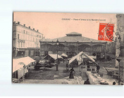 COGNAC : Place D'Armes Et Le Marché Couvert - Très Bon état - Cognac