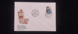 C) 1977. FINLAND. FDC. CENTENARY OF THE TELEPHONE. XF - Otros - Europa