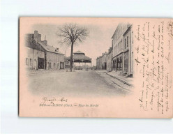 DUN SUR AURON : Place Du Marché - état - Dun-sur-Auron