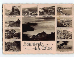 Carte Souvenir De La Corse - état - Andere & Zonder Classificatie