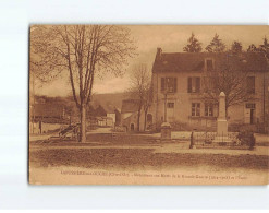 LABUSSIERE SUR OUCHE : Monument Aux Morts Et L'Ecole - état - Other & Unclassified