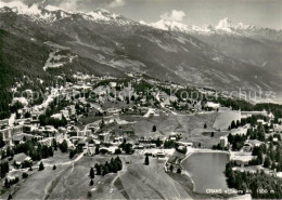 13751379 Crans-sur-Sierre Fliegeraufnahme Crans-sur-Sierre - Andere & Zonder Classificatie