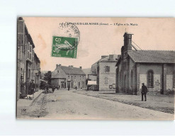 LAVAVEIX LES MINES : L'Eglise Et La Mairie - Très Bon état - Andere & Zonder Classificatie