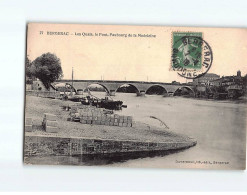 BERGERAC : Les Quais, Le Pont, Faubourg De La Madeleine - Très Bon état - Bergerac