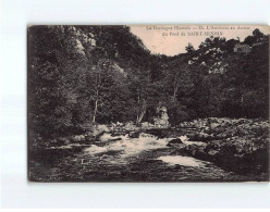 L'Auvézère Au Dessus Du Pont De SAINT MESMIN - état - Andere & Zonder Classificatie