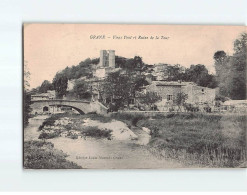 GRANE : Vieux Pont Et Ruine De La Tour - état - Otros & Sin Clasificación