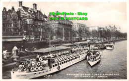 R345339 Westminster Pier River Steamers And Scotland Yard London. LP 488. Lansdo - Otros & Sin Clasificación