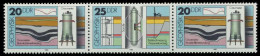 DDR ZUSAMMENDRUCK Nr WZd471 Postfrisch 3ER STR SBF9966 - Se-Tenant