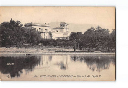 CAP FERRAT - Villa De S. M. Léopold II - Très Bon état - Saint-Jean-Cap-Ferrat