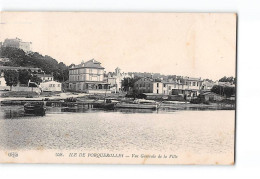 ILE DE PORQUEROLLES - Vue Générale De La Ville - Très Bon état - Porquerolles