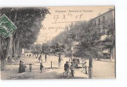 DRAGUIGNAN - Boulevard De L'Esplanade - Très Bon état - Draguignan