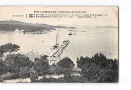 PORQUEROLLES - L'arrivée Du Courrier - Très Bon état - Porquerolles