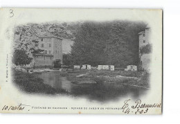 FONTAINE DE VAUCLUSE - Square Du Jardin De Petrarque - Très Bon état - Other & Unclassified