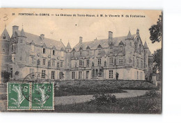 FONTENAY LE COMTE - Le Château De Terre Neuve - état - Fontenay Le Comte