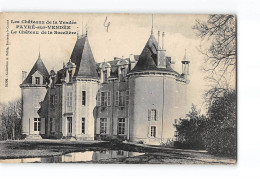 PAYRE SUR VENDEE - Le Château De La Socelière - état - Altri & Non Classificati