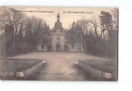 Château De La MOTTE CHAMPDENIERS - LES TROIS MOUTIERS - état - Les Trois Moutiers