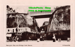 R345351 Newgate Gap And Bridge From Sands. Cliftonville. Davidson Bros London An - Altri & Non Classificati