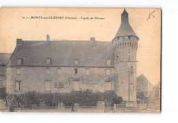 MONTS SUR GUESNES - Façade Du Château - Très Bon état - Monts Sur Guesnes