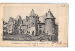 SANXAY - Le Château - état - Other & Unclassified
