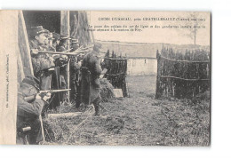 Crime D'Usseau Près CHATELLERAULT - Mai 1905 - Le Poste Des Soldats Et Gendarmes - Très Bon état - Chatellerault