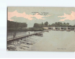 AUXONNE : Le Barrage - état - Auxonne