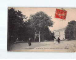 SAINT BRIEUC : Le Palais De Justice Et La Grande Promenade - état - Saint-Brieuc