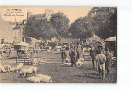 AVALLON - Un Jour De Foire - Marché Aux Cochons - Très Bon état - Avallon