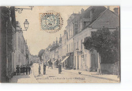 AVALLON - La Rue De Lyon - La Poste - Très Bon état - Avallon