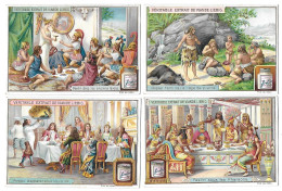 S 720, Liebig 6 Cards, Festins (ref B18) - Liebig