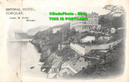 R345358 Imperial Hotel Torquay. Chas. W. Hore Manager. 1918 - Monde