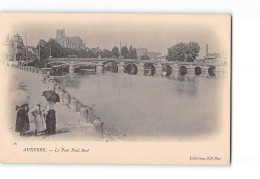 AUXERRE - Le Pont Paul Bert - Très Bon état - Auxerre