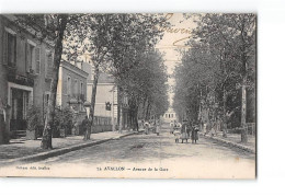 AVALLON - Avenue De La Gare - Très Bon état - Avallon