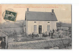 Environs De QUARRE LES TOMBES - Villa Des Charmilles Sur La Route De Saint Léger - Très Bon état - Autres & Non Classés