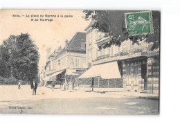 SENS - La Place Du Marché à La Paille Et Au Fourrage - Très Bon état - Sens